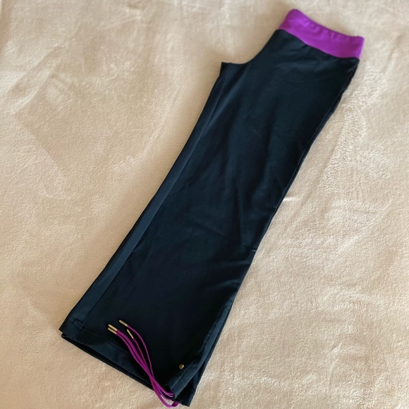 Champion Active Crop Tie Hem Leggings - Size S - Picture 4 of 13